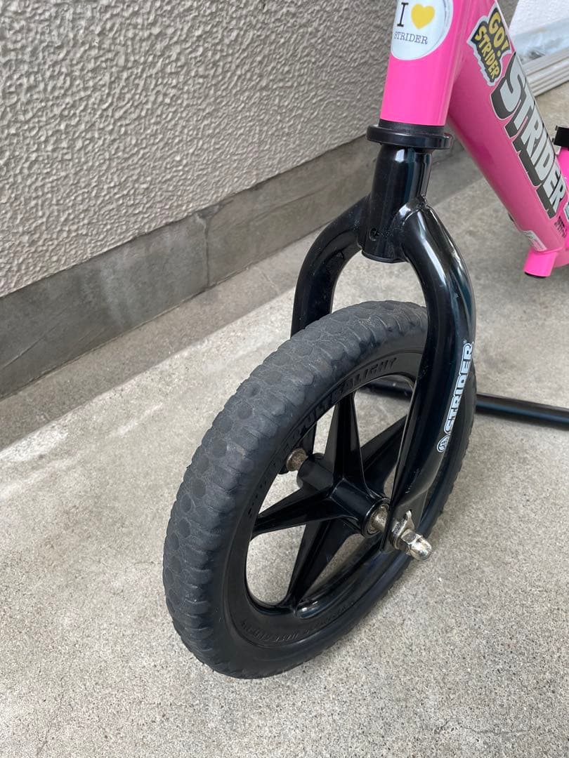 STRIDER 12Sport ピンク(バランスバイク)