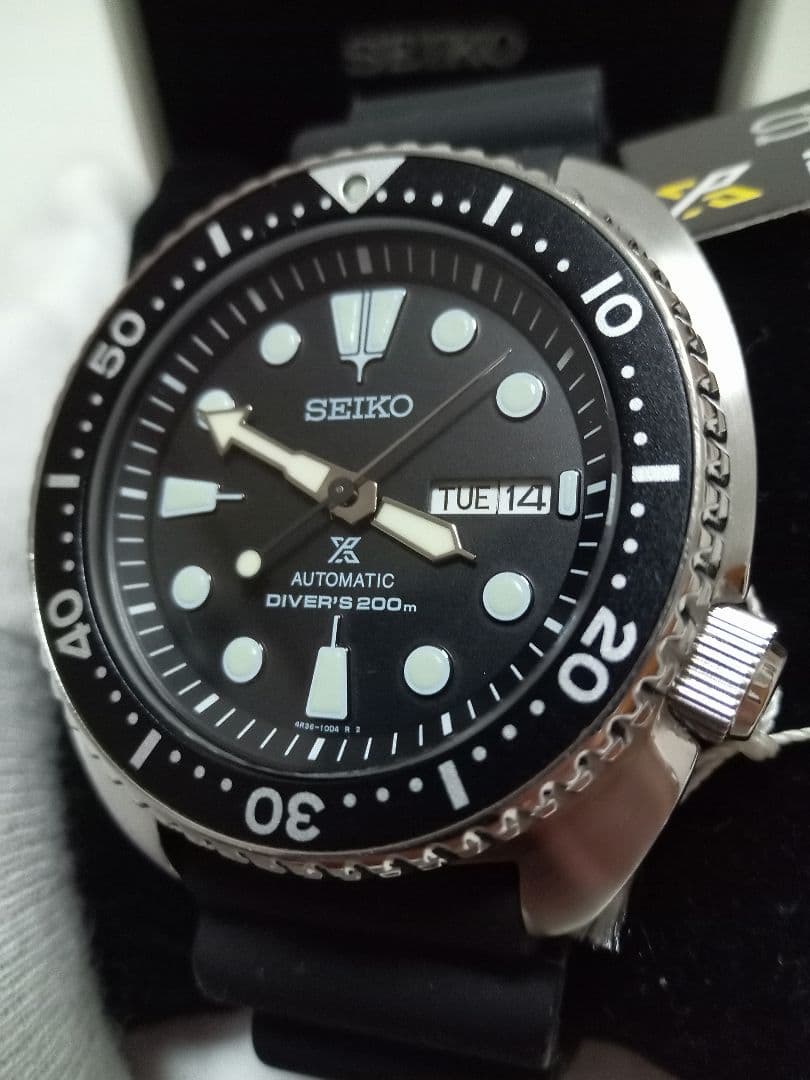 【未使用】SEIKO　PROSPEX　SRPE93　希少タートル　機械式自動巻
