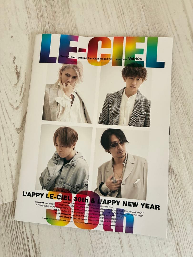 ラルク L'Arc〜en〜Ciel 会報vol.126 継続特典 ラゲージタグ他 - メルカリ