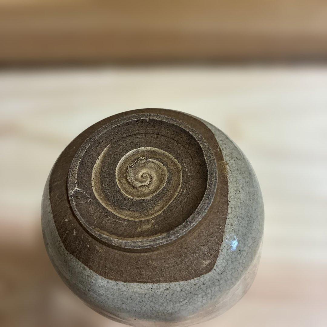 平瀬 露香作 茶碗 銘 雪