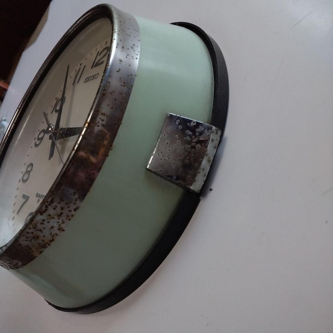 【SEIKO】セイコー　掛け時計　バス　レトロ　クォーツ