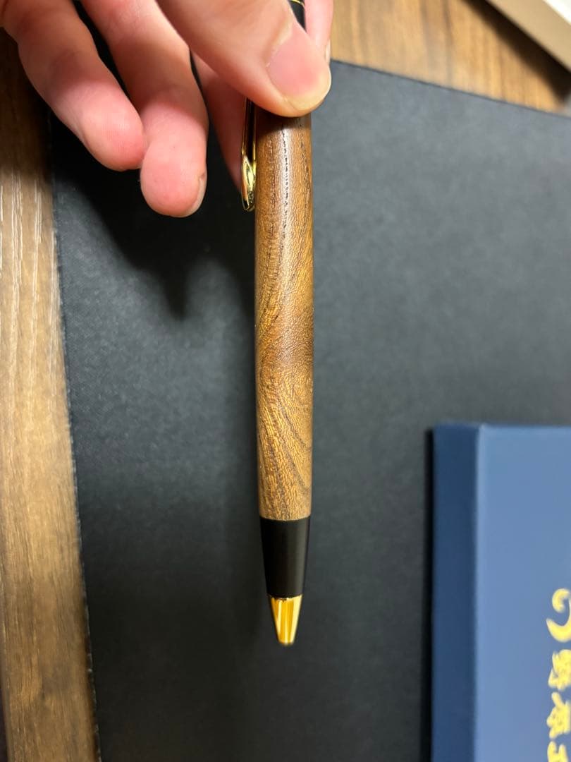 野原工芸 旧型可動式　木製シャープペンシル　欅