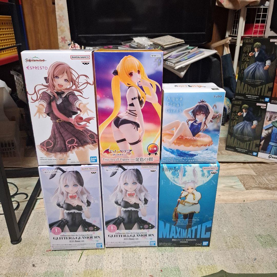 最新プライズ美少女フィギュア6点セットまとめ売り - メルカリ