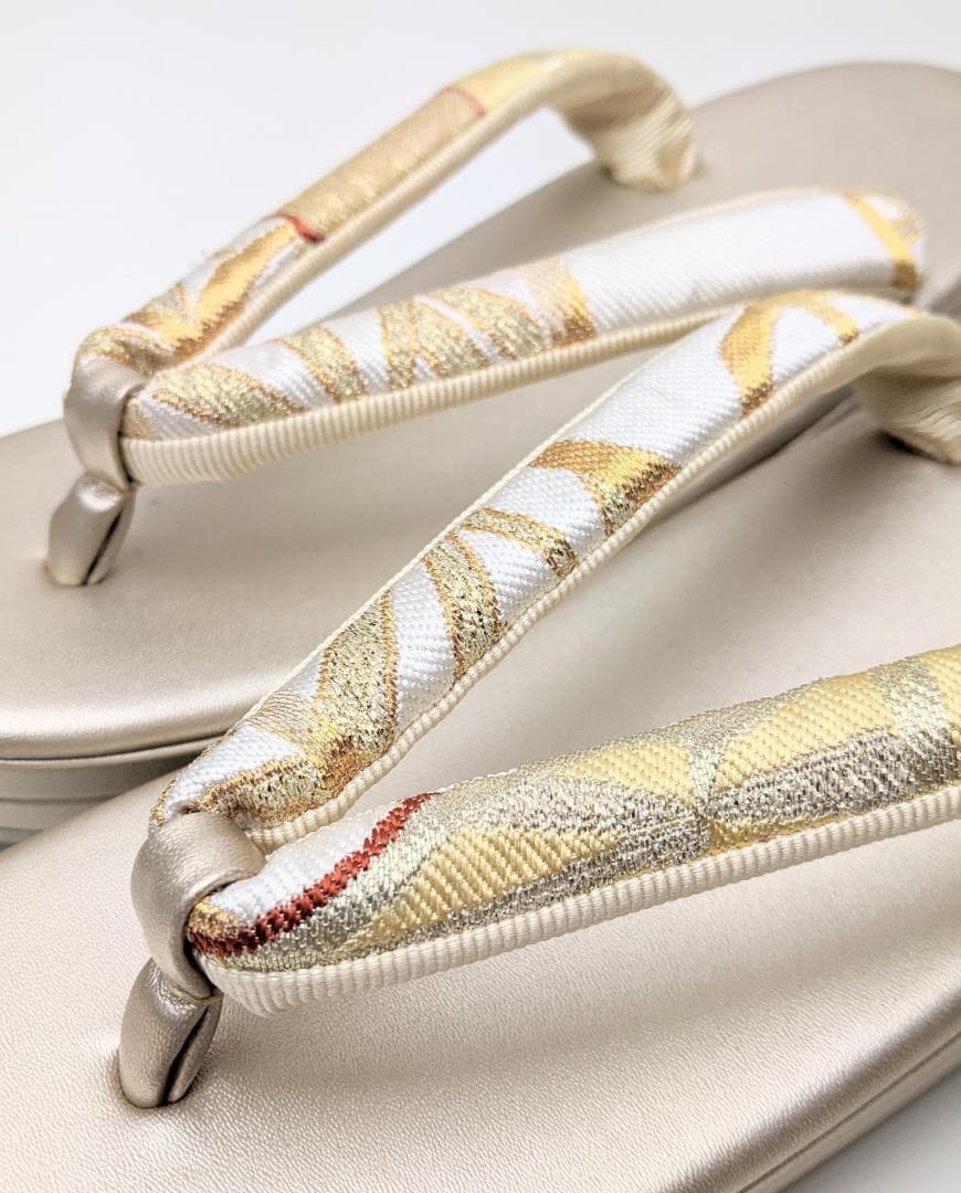 草履 バッグ セット 古典 正絹 帯地 振袖 フォーマル フリーサイズ u16