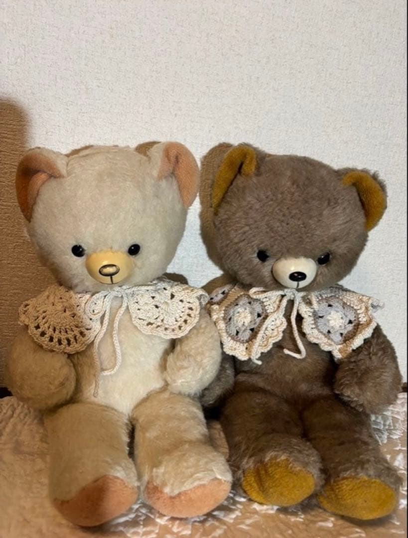 希少 アンティーク DDRベア ベルリンベア オフホワイト レアカラー .