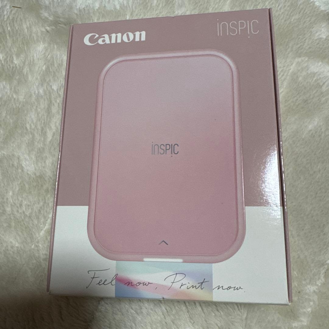 Canon iNSPiC スマホ専用ミニフォトプリンター ピンク