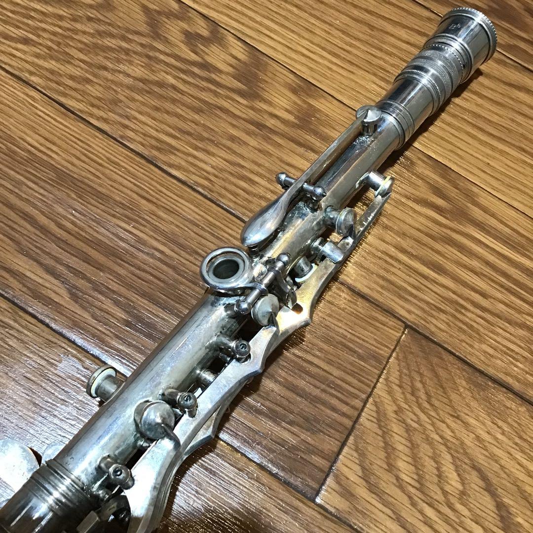 工芸品 2度と出ない超希少 フランス製 ロベルト・シオール メタルクラリネット