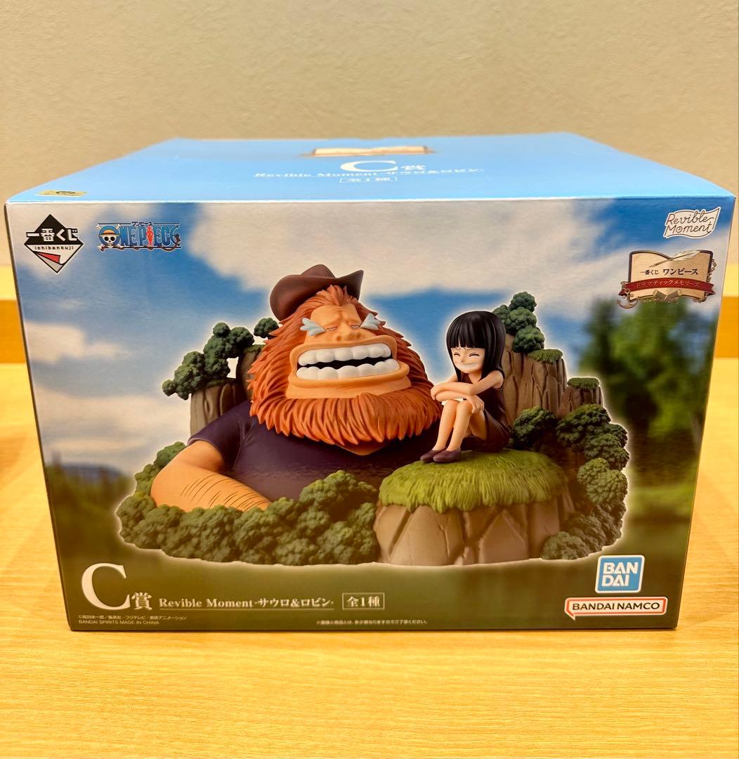 未開封】ワンピース 一番くじ C賞 サウロ＆ロビン - メルカリ