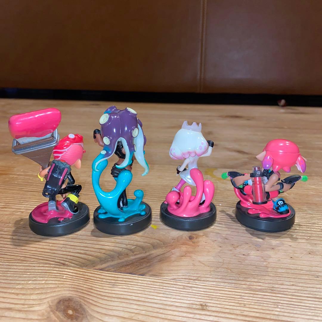 スプラトゥーン amiibo ガール タコガール ホタル アオリ 4点セット