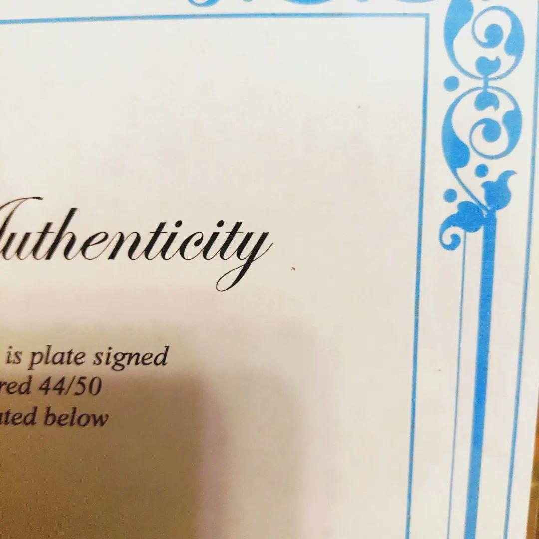 大判リトグラフ 7月14日のパレード ミシェル・ドラクロア 版上サイン有