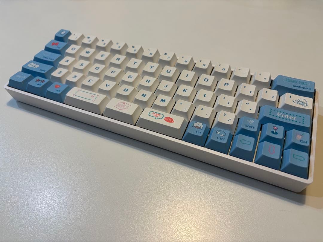 HM66 ラピッドトリガーキーボード 分割スペース