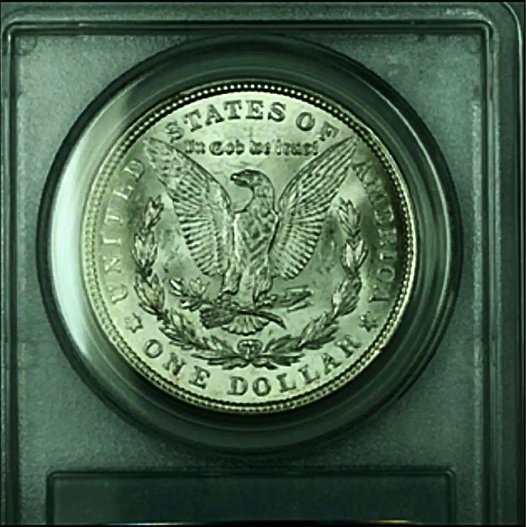 未流通pcgs社 MS63アメリカ銀貨モルガン/アンティークコイン