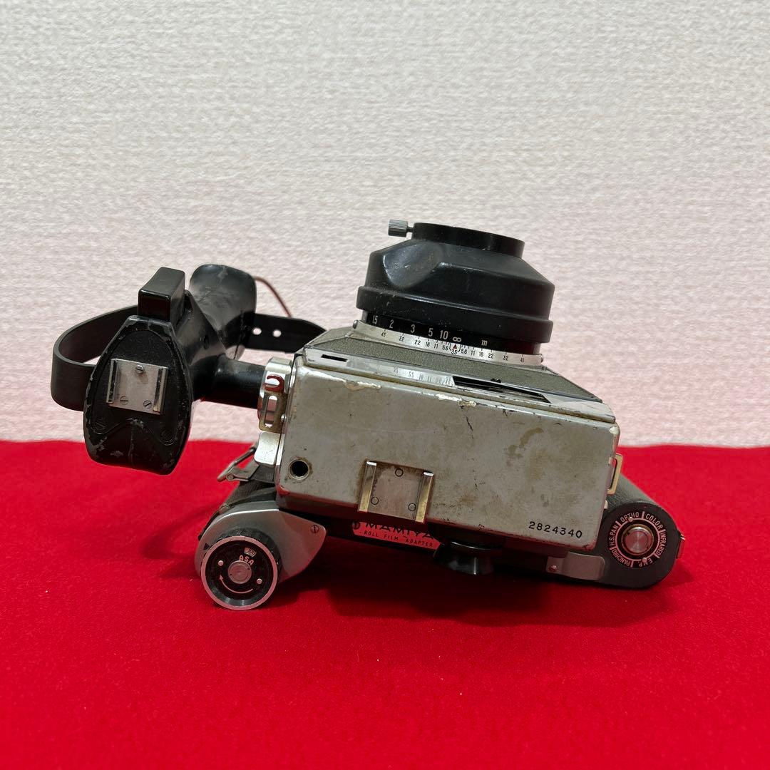 MAMIYA マミヤプレス 初代 中判カメラ レトロ ジャンク - メルカリ