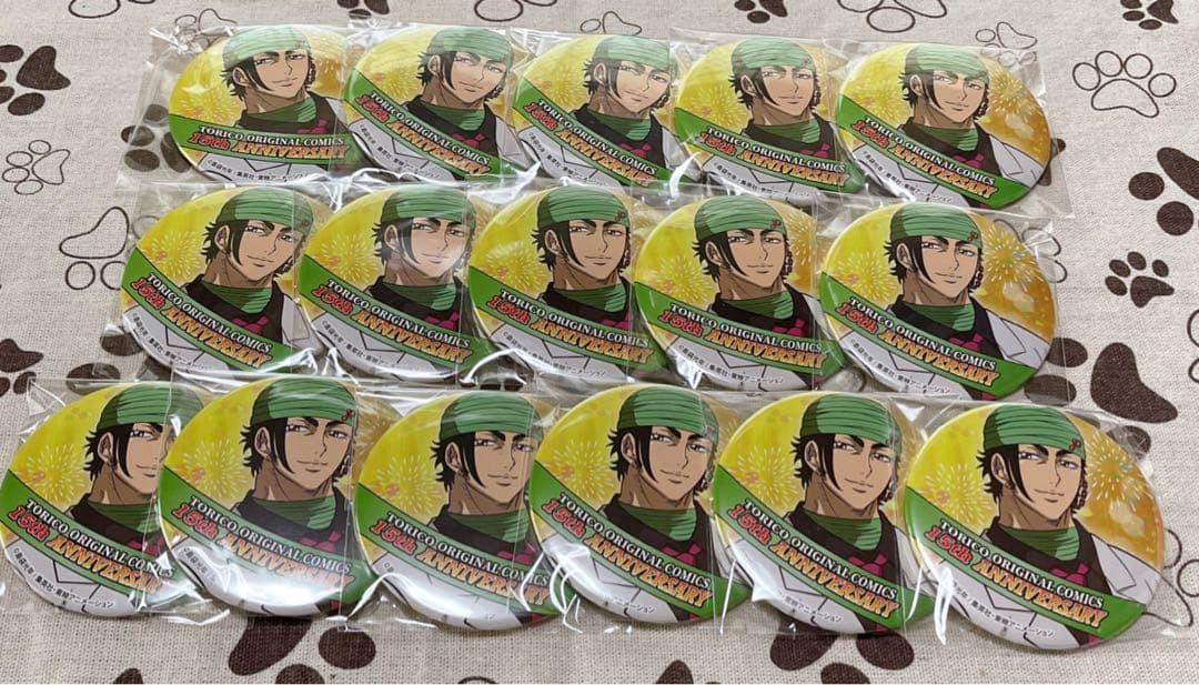 トリコ】トリコ 15th Anniversary 缶バッジ 袴ver.