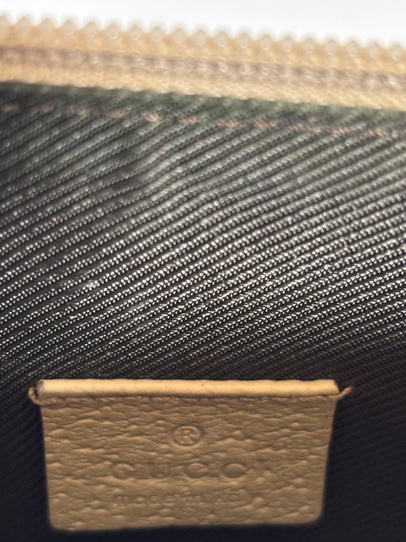 GUCCI ベージュ GGキャンバス ハンドバッグ ビンテージ　145750