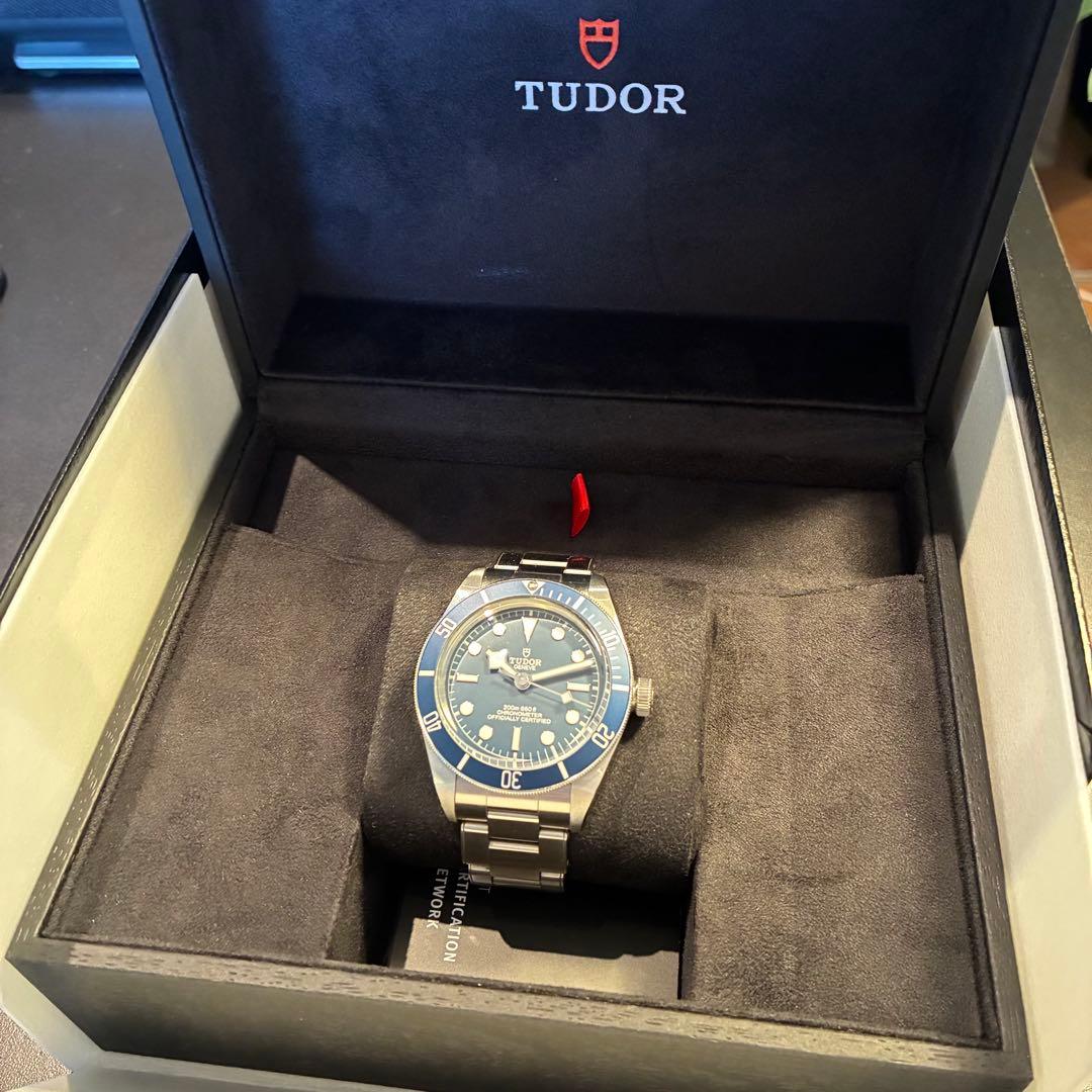 TUDOR ブラックベイ58 ブルー　39mm 腕時計　メンズ　美品✨