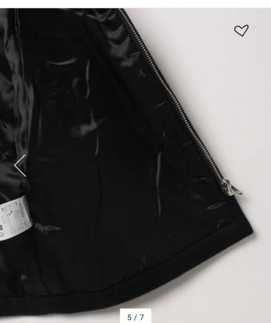 極美品 アニエスベーアンファン Agnes b ジップアップコート 12ans