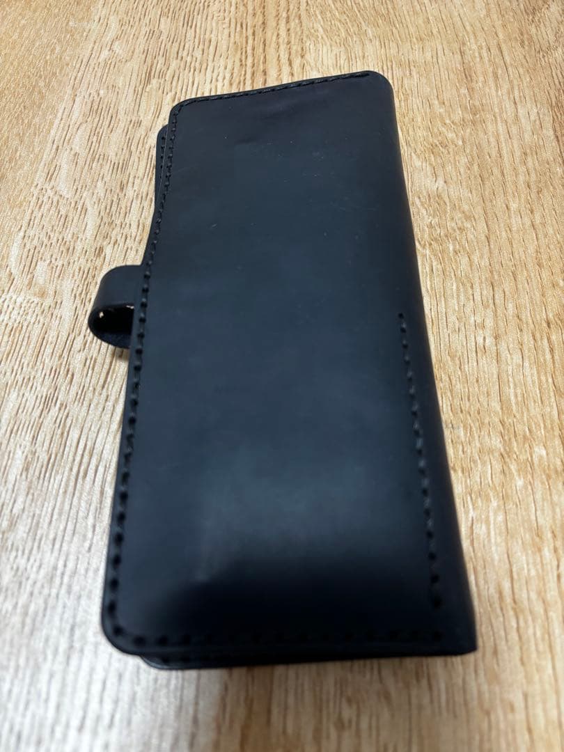 ewittco レザー ペンケース ネイビー