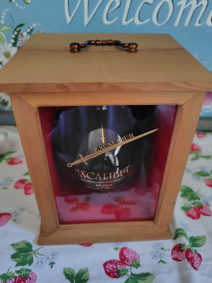 エクスカリバー 760ml デラックス 替栓 12年 陶器ボトル 箱付き