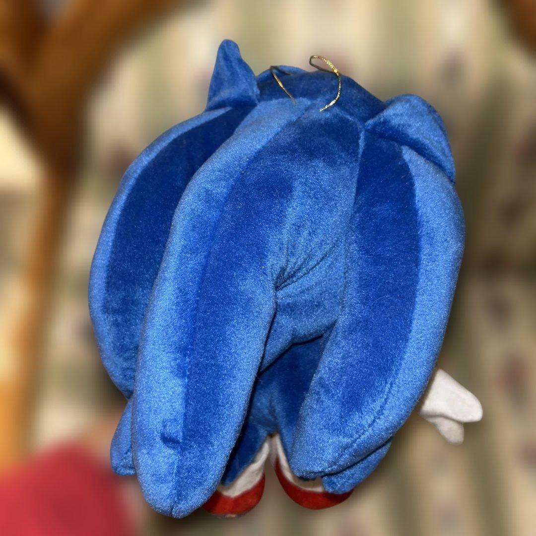 N*す様 ソニックアドベンチャー　スーパージャンボぬいぐるみ　ソニック　テイルス