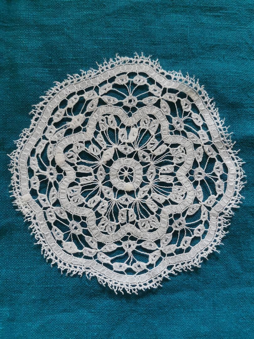 ヴィンテージ Bobbin Lace インテリア