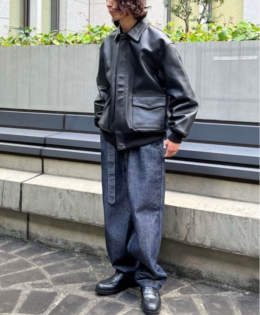 BEAUTY&YOUTH 別注 Schott A-2 ショット レザージャケット - メルカリ