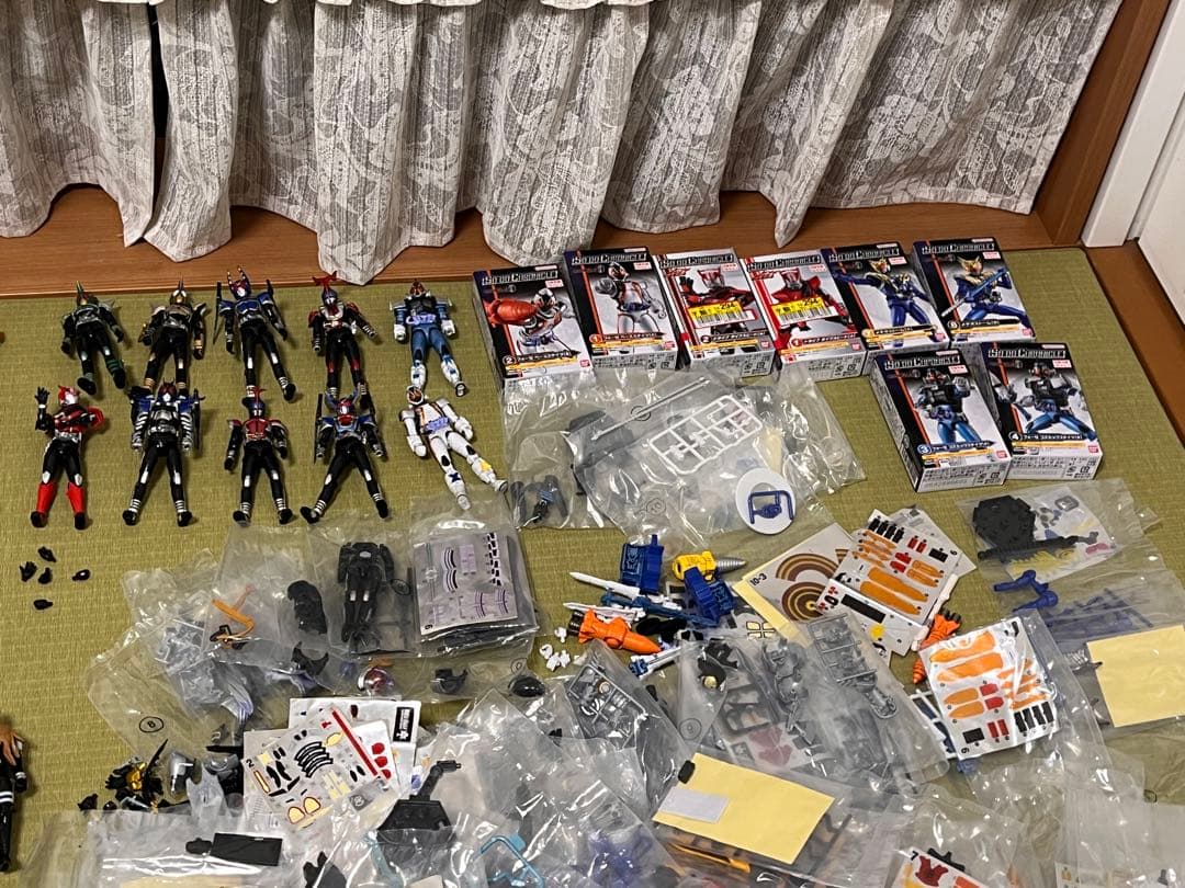 限定品あり！shodo装動210体以上&バイク、ロボ、トライドロン！超究極