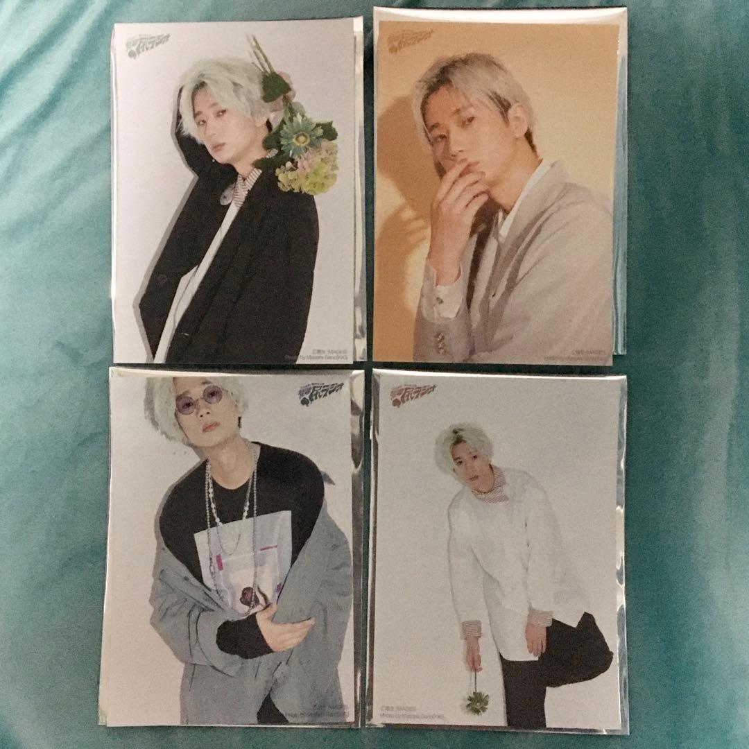 即購入可能】禁断尻ラジオ 禁尻くじ 江口拓也 ブロマイド 4枚セット 禁