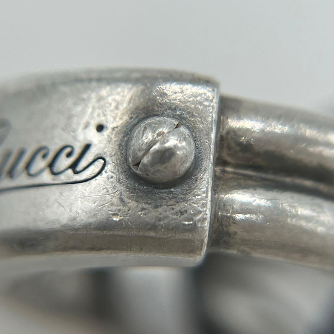 ぶたっこ グッチ GUCCI ノット リング 表記サイズ19 SV925