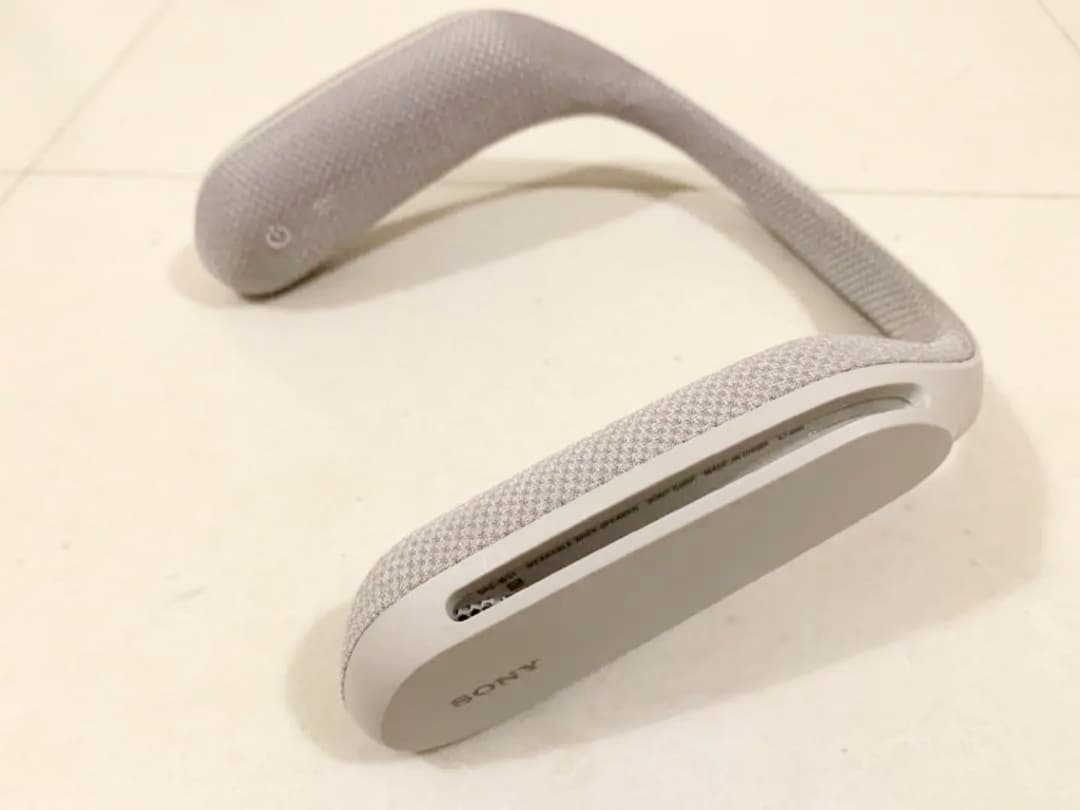 SONY ウェアラブルネックスピーカー SRS-WS1 別売純正カバー付き SONY