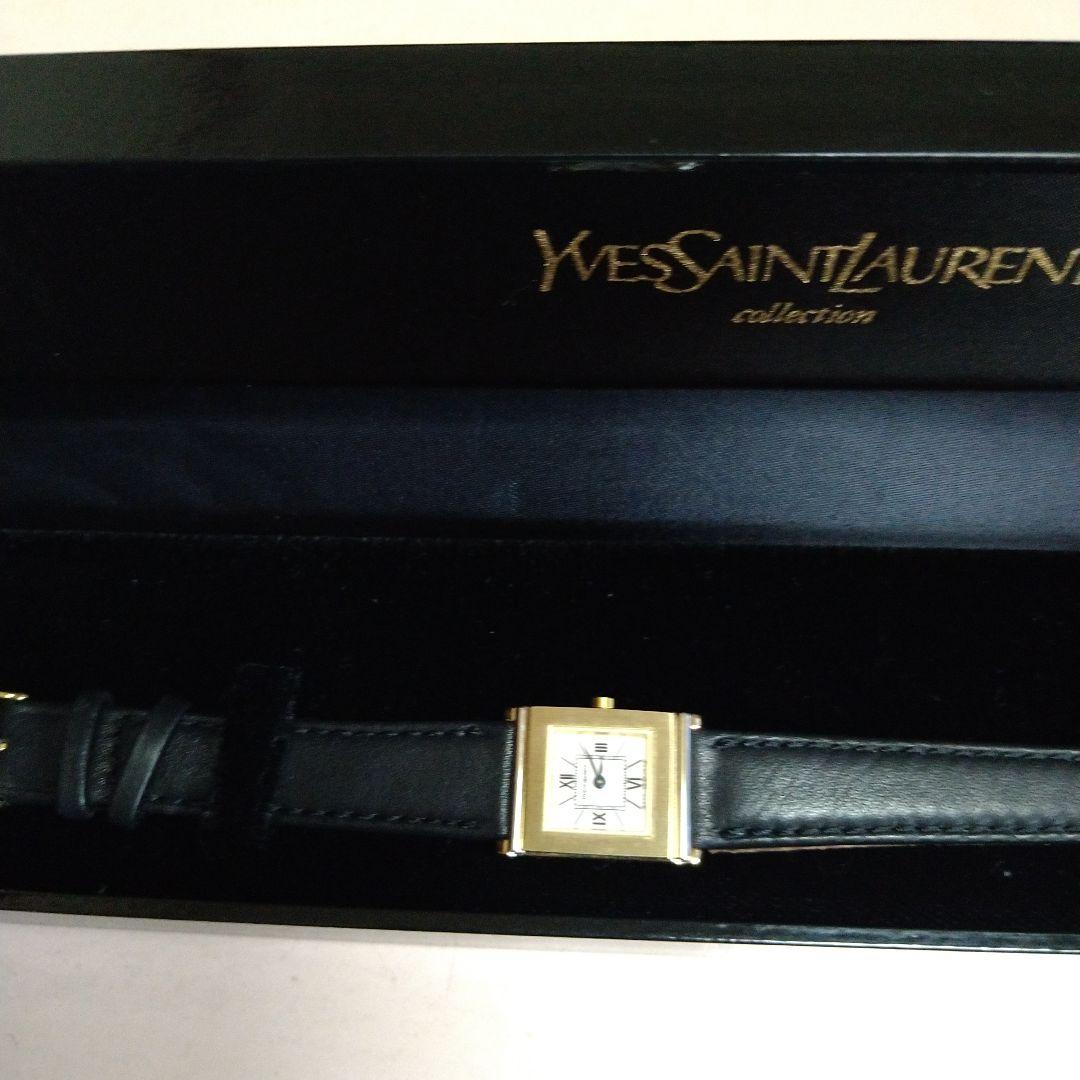 Yves Saint Laurent レザーベルト 時計