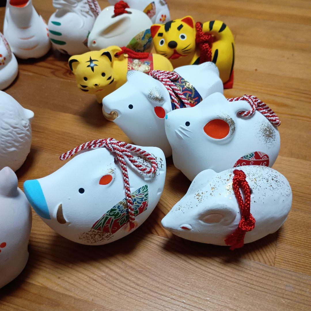 x5 土鈴 十二支 縁起物