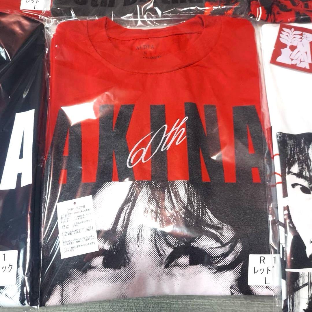 新品未開封 中森明菜 ALDEA FC 期間限定 還暦 Tシャツ 6枚セット L