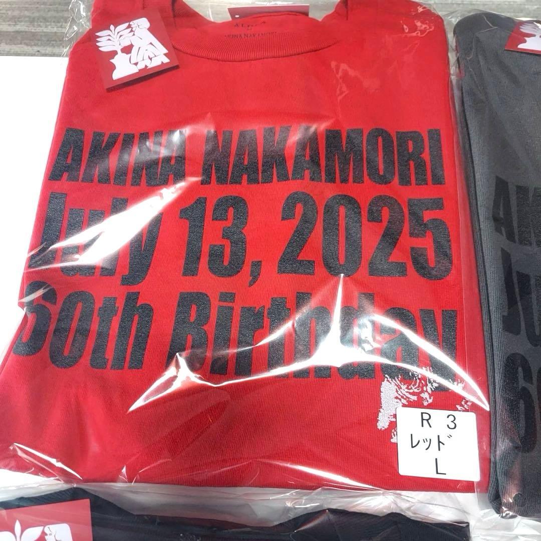 新品未開封 中森明菜 ALDEA FC 期間限定 還暦 Tシャツ 6枚セット L