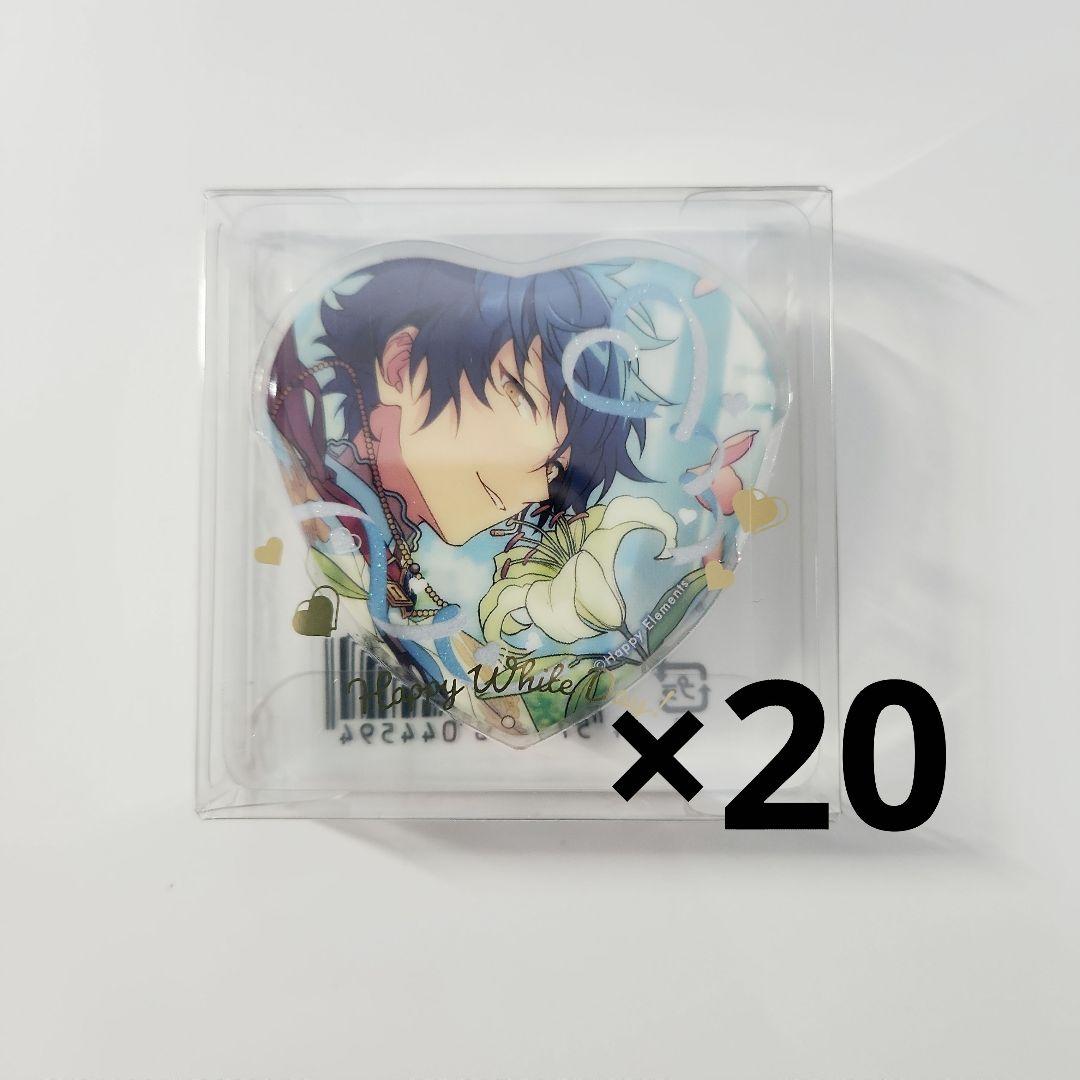 あんさんぶるスターズ あんスタ ハート缶バッジ ホワイトデー 漣ジュン