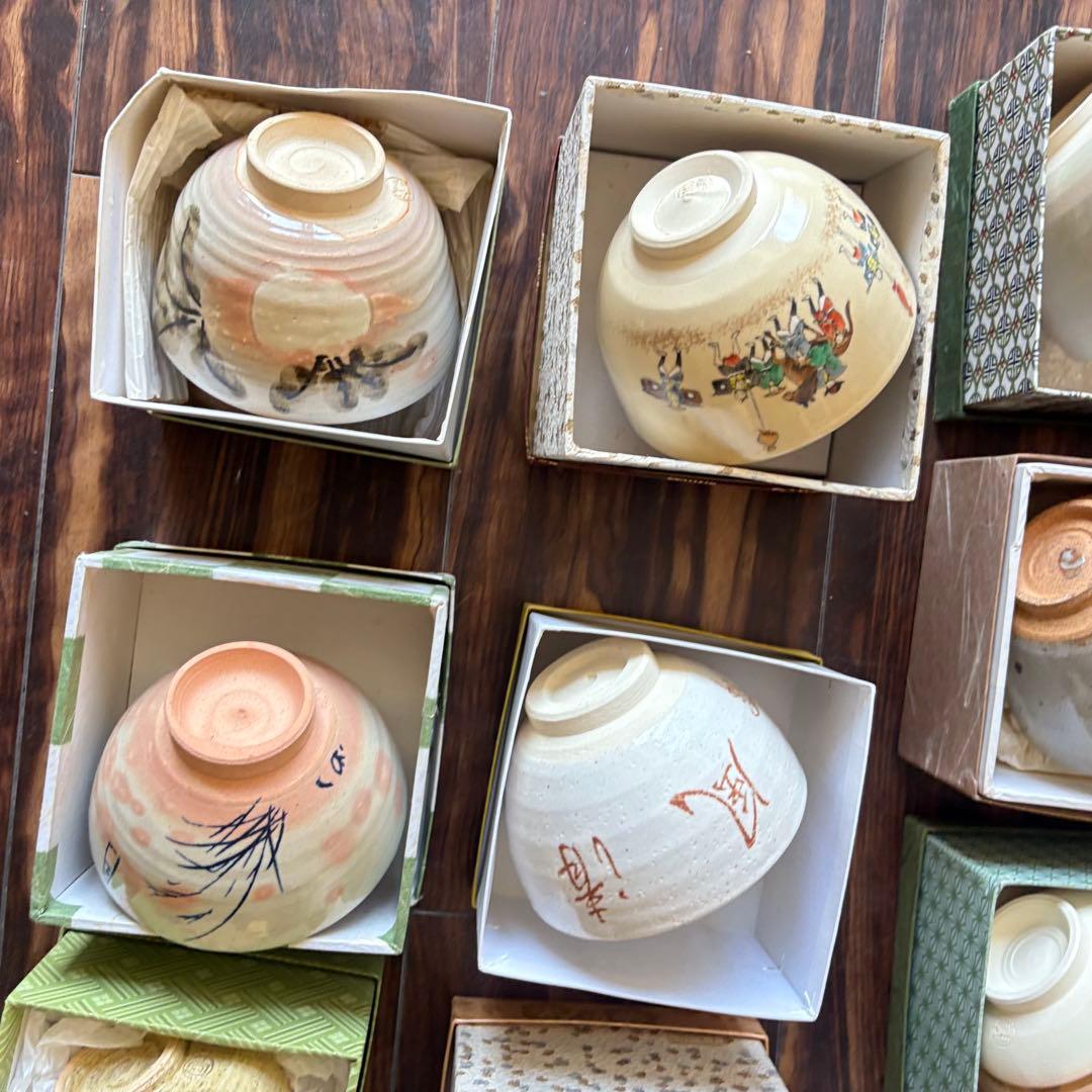 茶碗 抹茶碗 まとめて 10点 茶道具 陶器 いろいろ まとめて - メルカリ