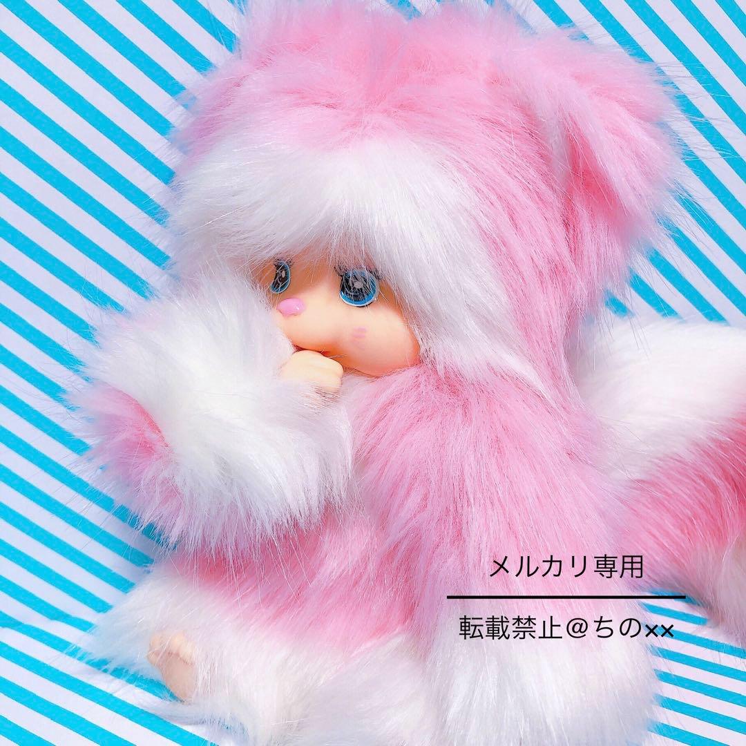 ハンドメイド 海外作家 パステルピンク 猫 ドール 2024 ファンシー