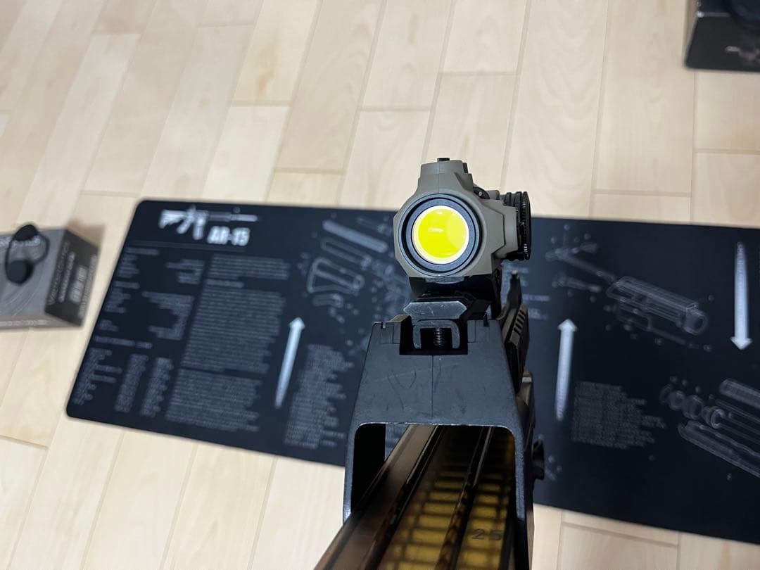 p90 プリコック 電子トリガーカスタム 安全弾速適合 ドットサイト