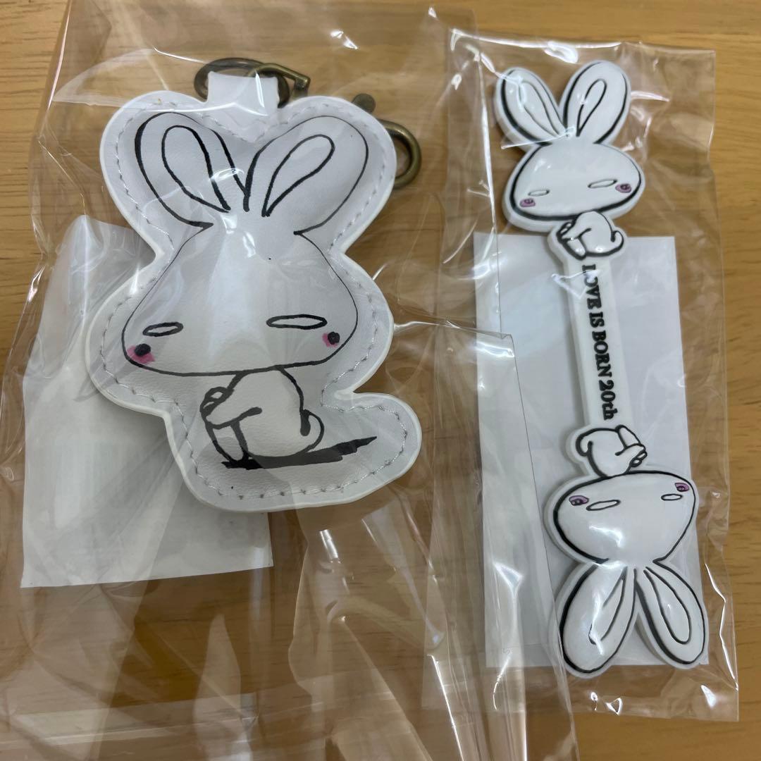 大塚愛 LOVE クッションキーホルダー コードクリップ