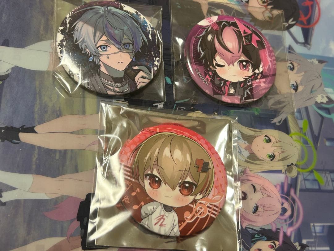 シクフォニ 雨乃こさめ 暇72 LAN 缶バッジセット - メルカリ