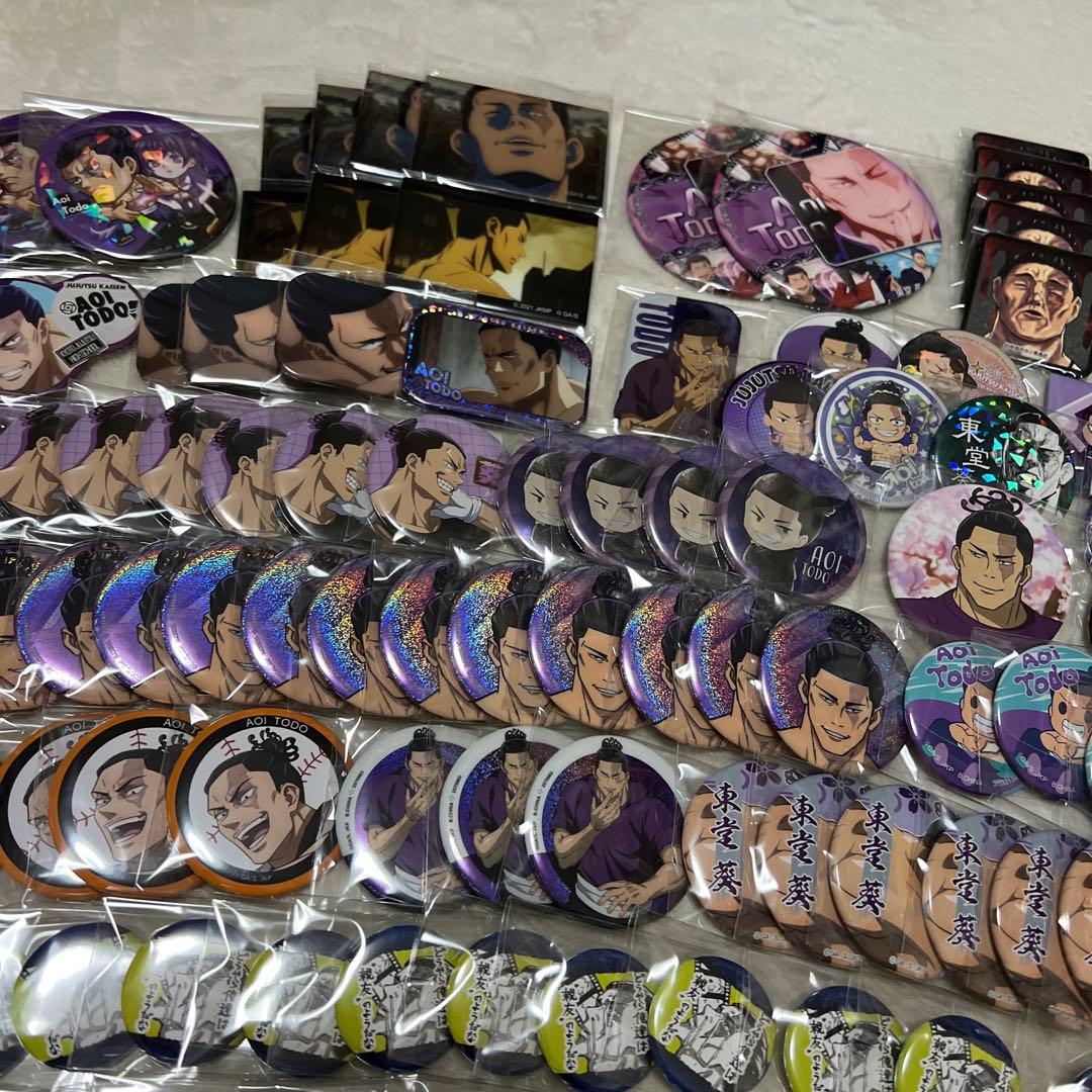 呪術廻戦 東堂葵 缶バッジ まとめ売り
