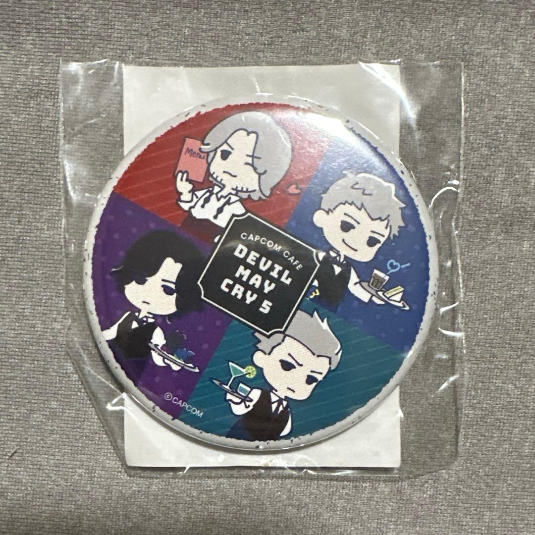 デビルメイクライ バージル 缶バッジ カプコンカフェ 5弾