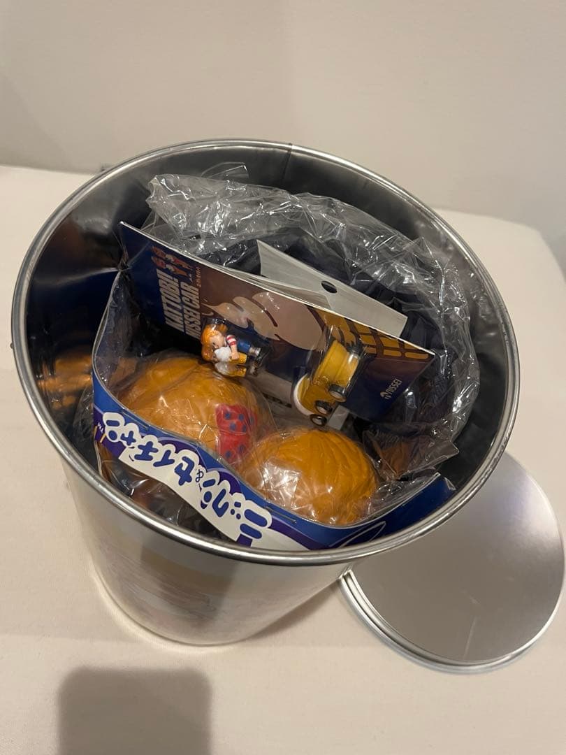 【未使用】ニックン&セイチャン 非売品 キャラクター缶 nissei 貯金箱