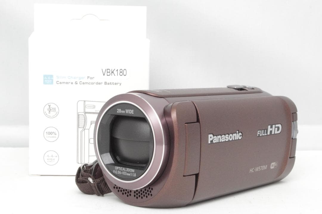 返品保証】スマホ転送！Panasonic HC-W570Mビデオカメラ