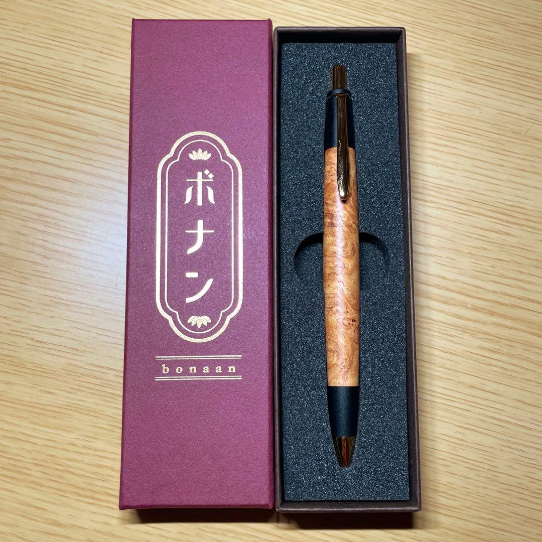 ボナンペン 花梨瘤 シャープペンシル 真鍮金具 美品 - メルカリ