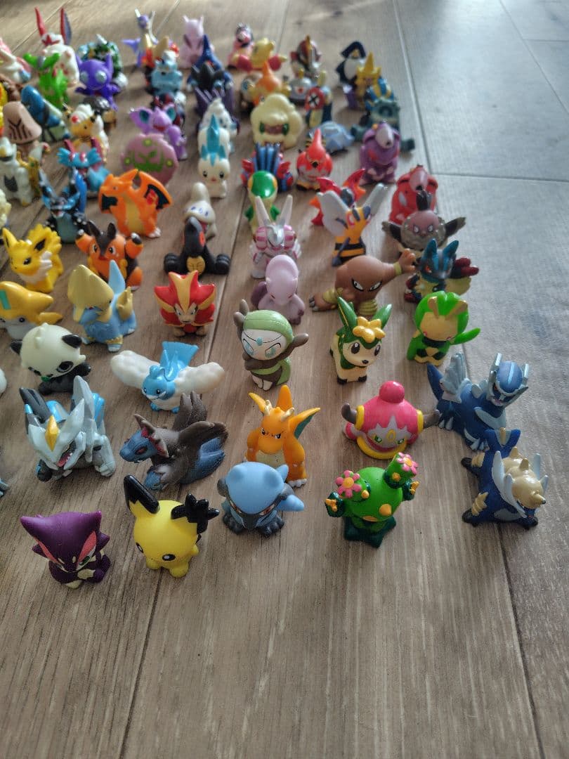 ポケモンキッズ指人形 初期廃盤レアまとめ売り 105体セット