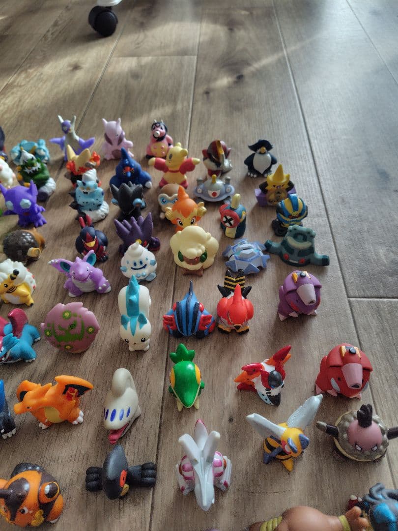 ポケモンキッズ指人形 初期廃盤レアまとめ売り 105体セット