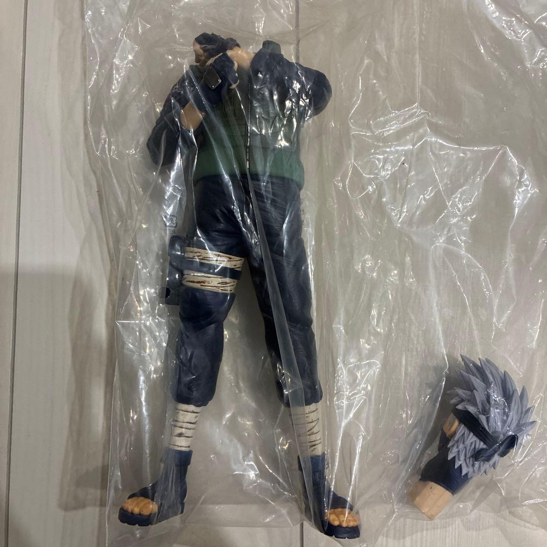 ナルト一番くじ C賞 はたけカカシ 両目写輪眼 MASTERLISE - メルカリ