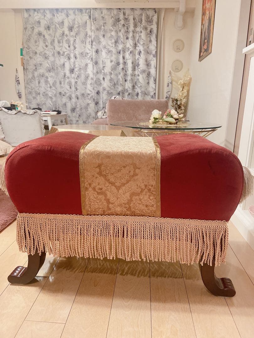 Francfranc 美女と野獣 ベル スツール ディズニープリンセス