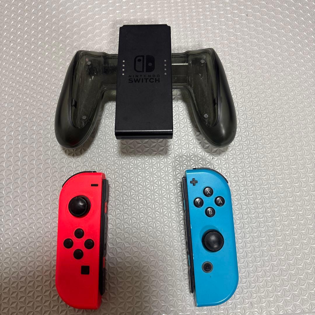 Nintendo Switch（ソフトなし）&オマケ（別売り充電グリップ）付き